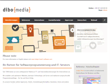 Tablet Screenshot of dibomedia.de